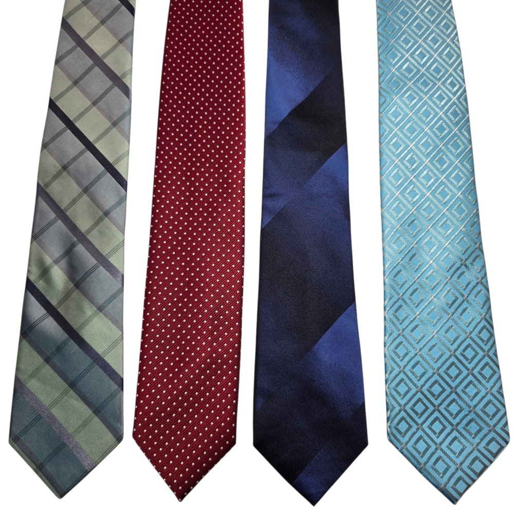 Mens Tie Collection Murano Alfani Croft & Barrow Villamore Silk Blend